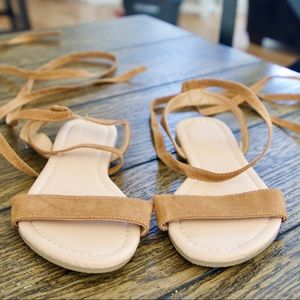 ASOS Fiona Tie Leg Sandals